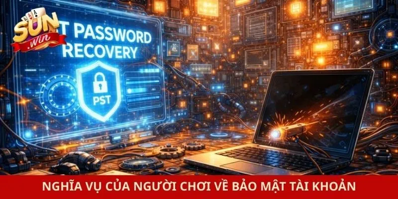 Nghĩa vụ của người chơi về bảo mật tài khoản