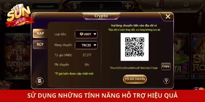 Sử dụng những tính năng hỗ trợ hiệu quả